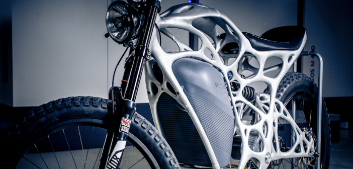 the Light Rider – is claimed to be the world's first 3D-printed motorcycle, created using APWorks' Scalmalloy ALM material