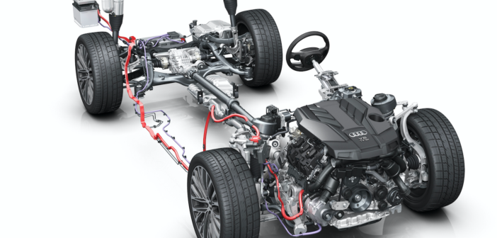 The new A8 will be the first Audi vehicle to feature a 48V architecture as the main electrical system