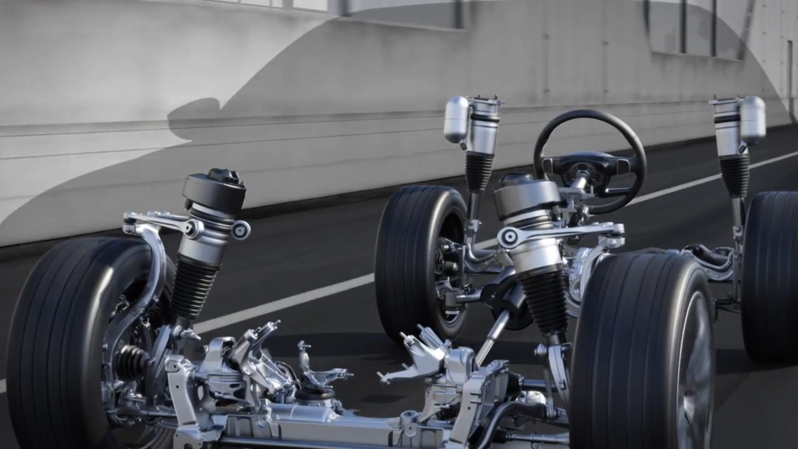 Audi A8 dynamic allwheel steering Vehicle Dynamics International