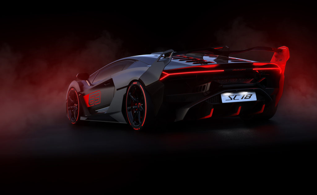One-off Lamborghini SC18 created by Squadra Corse