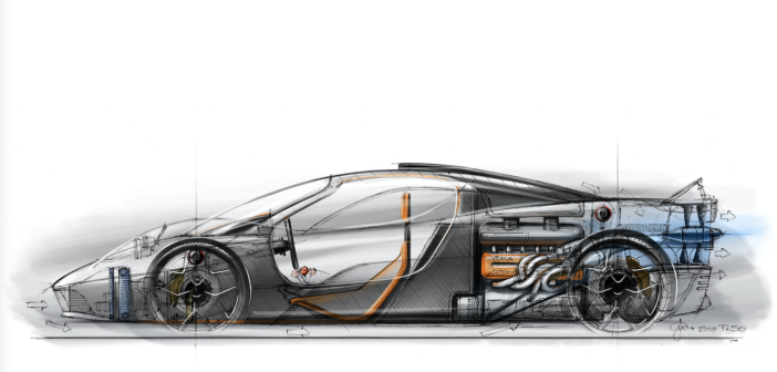 the Gordon Murray designed t.50 supercar