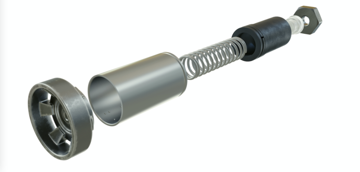 an exploded view of the The RideRefine HCS subassembly
