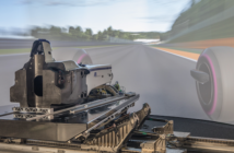 AB Dynamics’ aVDS driving simulator with a Formula 1 car in place